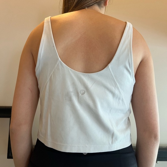 White Lululemon align tank top - Picture 2 of 2